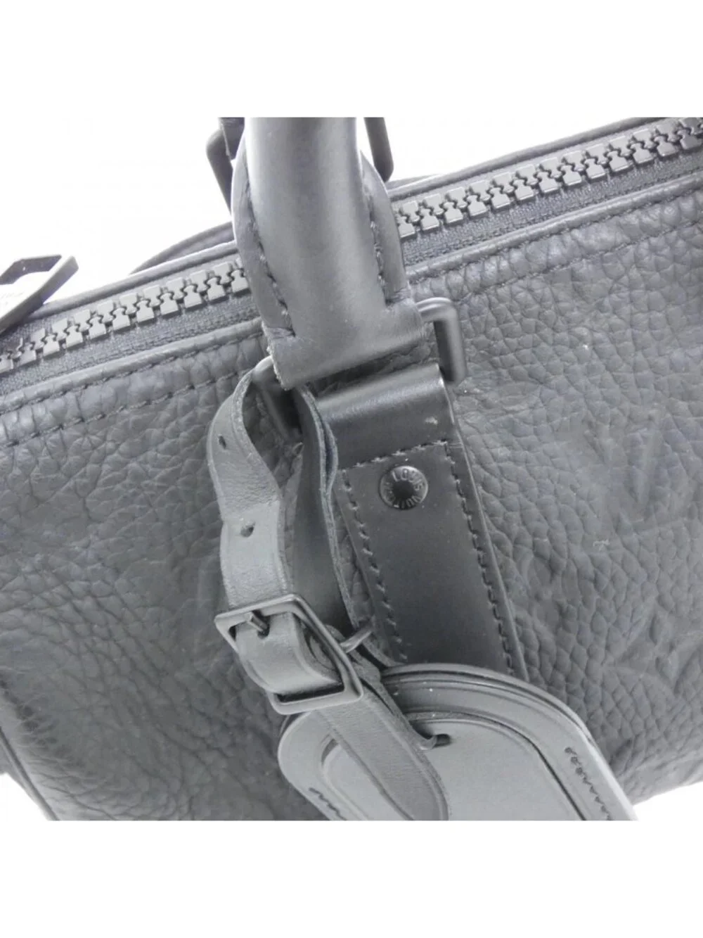 Louis Vuitton Taurillon Monogram Keepall Bandouliere 25 Boston Bag